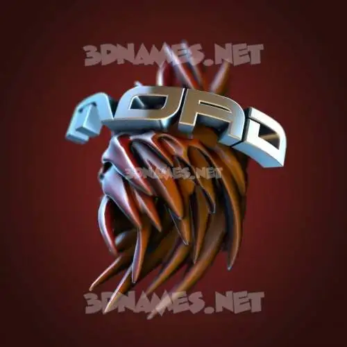 moad in Red Twisted style - 3D name wallpaper moad in Red Twisted style - 3D name wallpaper