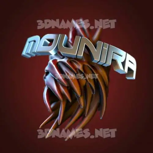 mounira in Red Twisted style - 3D name wallpaper mounira in Red Twisted style - 3D name wallpaper