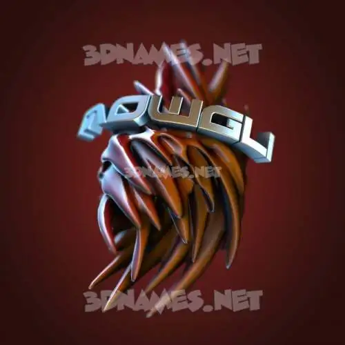 mowgli in Red Twisted style - 3D name wallpaper mowgli in Red Twisted style - 3D name wallpaper