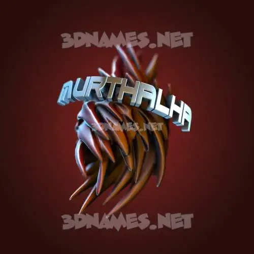 murthalha in Red Twisted style - 3D name wallpaper murthalha in Red Twisted style - 3D name wallpaper