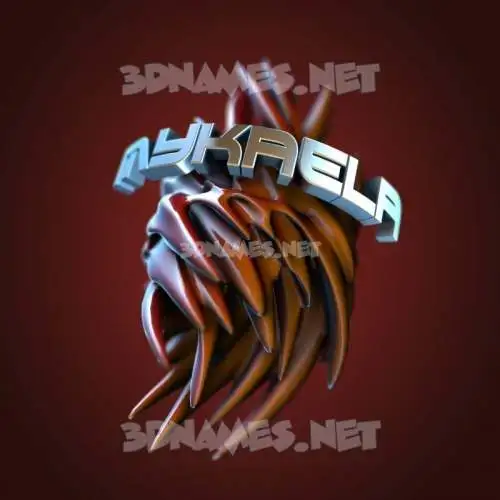 mykaela in Red Twisted style - 3D name wallpaper mykaela in Red Twisted style - 3D name wallpaper