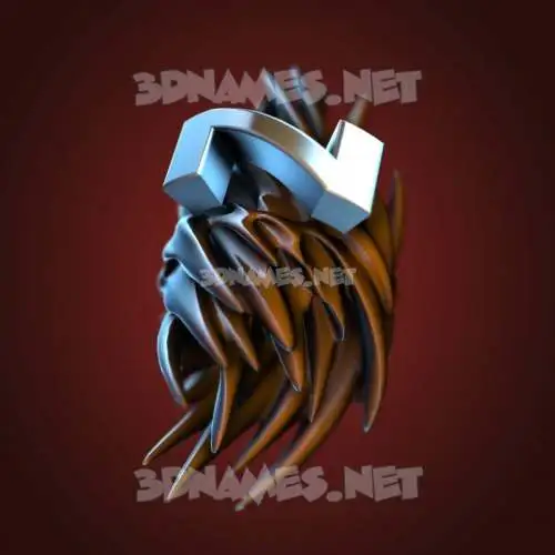 n in Red Twisted style - 3D name wallpaper n in Red Twisted style - 3D name wallpaper