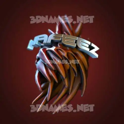 nafeez in Red Twisted style - 3D name wallpaper nafeez in Red Twisted style - 3D name wallpaper