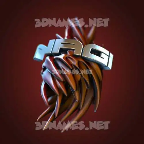 nagi in Red Twisted style - 3D name wallpaper nagi in Red Twisted style - 3D name wallpaper