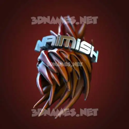 naimish in Red Twisted style - 3D name wallpaper naimish in Red Twisted style - 3D name wallpaper