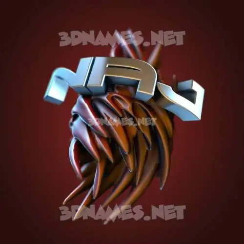 naj in Red Twisted style - 3D name wallpaper naj in Red Twisted style - 3D name wallpaper