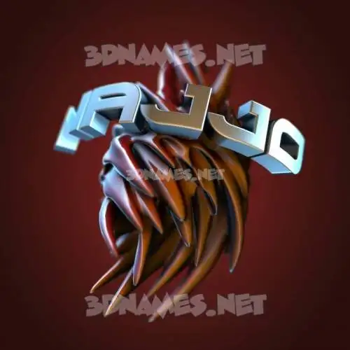 najjo in Red Twisted style - 3D name wallpaper najjo in Red Twisted style - 3D name wallpaper