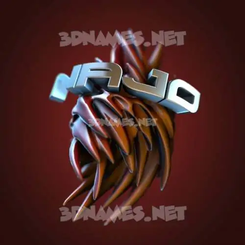 najo in Red Twisted style - 3D name wallpaper najo in Red Twisted style - 3D name wallpaper