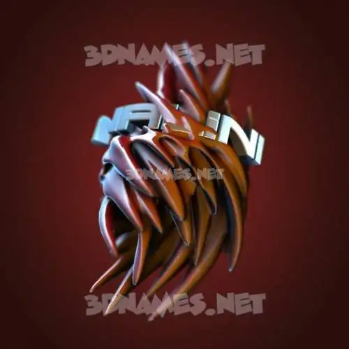 nalini in Red Twisted style - 3D name wallpaper nalini in Red Twisted style - 3D name wallpaper