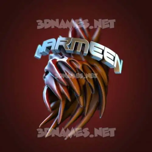 narmeen in Red Twisted style - 3D name wallpaper narmeen in Red Twisted style - 3D name wallpaper