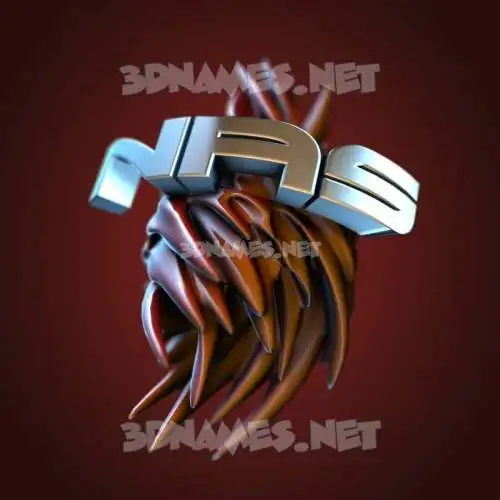 nas in Red Twisted style - 3D name wallpaper nas in Red Twisted style - 3D name wallpaper