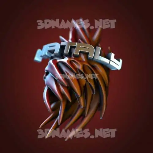 nataly in Red Twisted style - 3D name wallpaper nataly in Red Twisted style - 3D name wallpaper