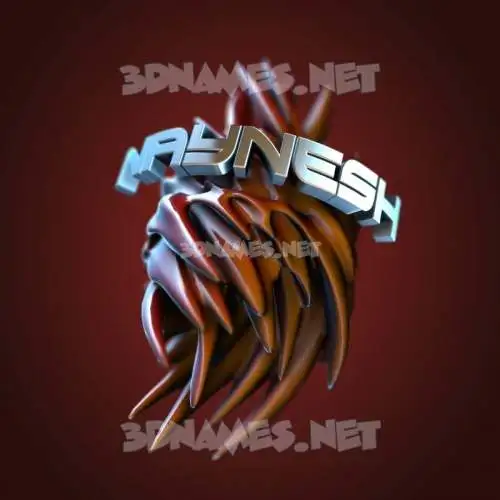 naynesh in Red Twisted style - 3D name wallpaper naynesh in Red Twisted style - 3D name wallpaper