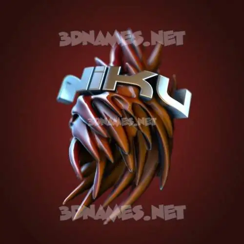 niku in Red Twisted style - 3D name wallpaper niku in Red Twisted style - 3D name wallpaper
