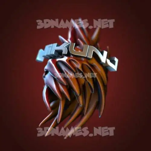 nikunj in Red Twisted style - 3D name wallpaper nikunj in Red Twisted style - 3D name wallpaper