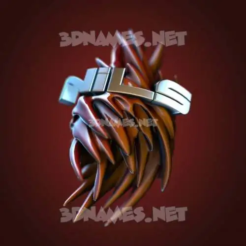 nils in Red Twisted style - 3D name wallpaper nils in Red Twisted style - 3D name wallpaper