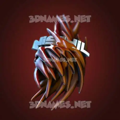 nishil in Red Twisted style - 3D name wallpaper nishil in Red Twisted style - 3D name wallpaper