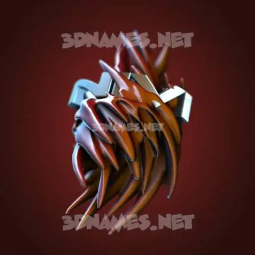 nivi in Red Twisted style - 3D name wallpaper