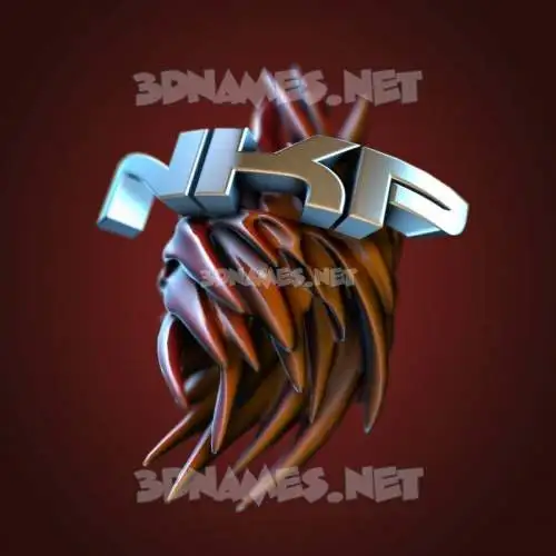 nkp in Red Twisted style - 3D name wallpaper nkp in Red Twisted style - 3D name wallpaper