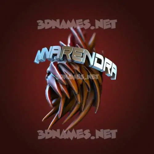 nnarendra in Red Twisted style - 3D name wallpaper nnarendra in Red Twisted style - 3D name wallpaper