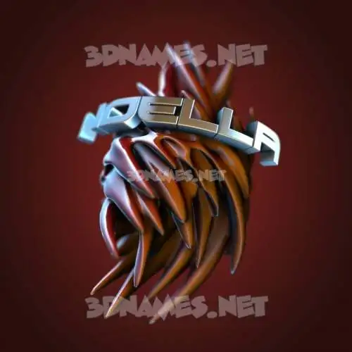 noella in Red Twisted style - 3D name wallpaper noella in Red Twisted style - 3D name wallpaper