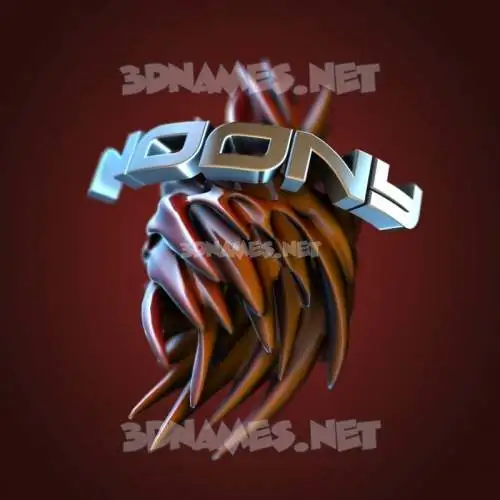 noony in Red Twisted style - 3D name wallpaper noony in Red Twisted style - 3D name wallpaper
