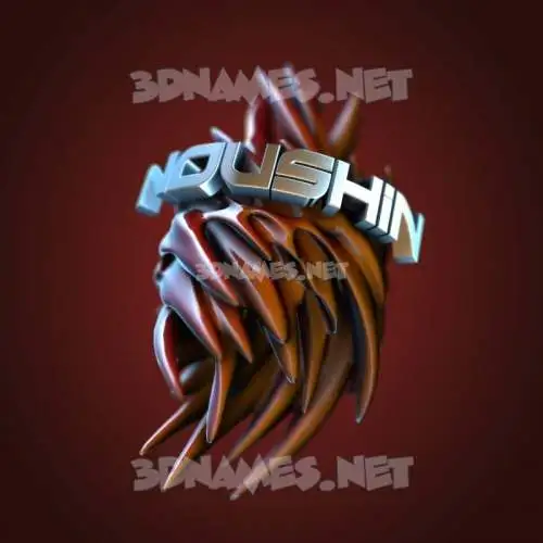 noushin in Red Twisted style - 3D name wallpaper noushin in Red Twisted style - 3D name wallpaper