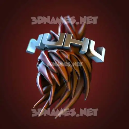 nuhu in Red Twisted style - 3D name wallpaper nuhu in Red Twisted style - 3D name wallpaper