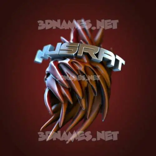 nusrat in Red Twisted style - 3D name wallpaper nusrat in Red Twisted style - 3D name wallpaper