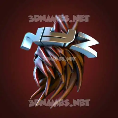 nyz in Red Twisted style - 3D name wallpaper nyz in Red Twisted style - 3D name wallpaper