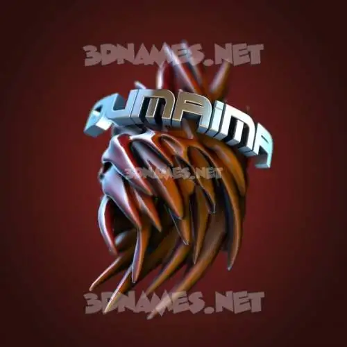 oumaima in Red Twisted style - 3D name wallpaper oumaima in Red Twisted style - 3D name wallpaper