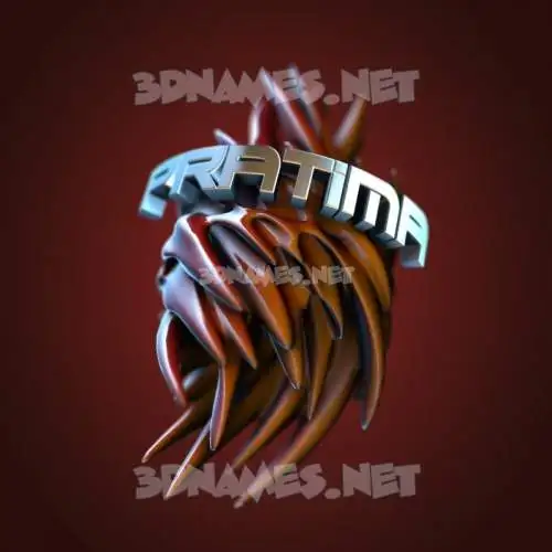 pratima in Red Twisted style - 3D name wallpaper pratima in Red Twisted style - 3D name wallpaper