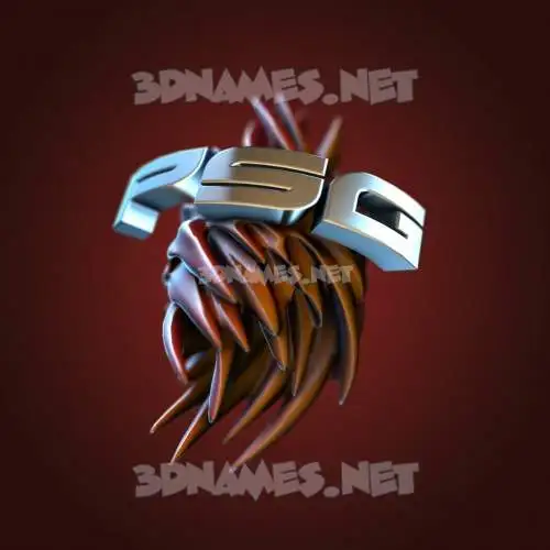 psg in Red Twisted style - 3D name wallpaper psg in Red Twisted style - 3D name wallpaper