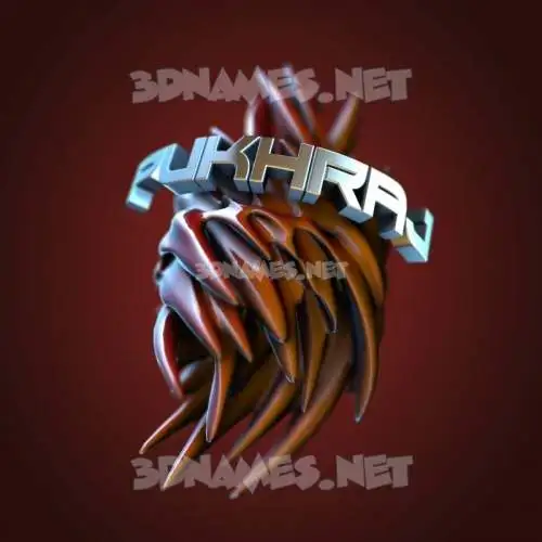 pukhraj in Red Twisted style - 3D name wallpaper pukhraj in Red Twisted style - 3D name wallpaper