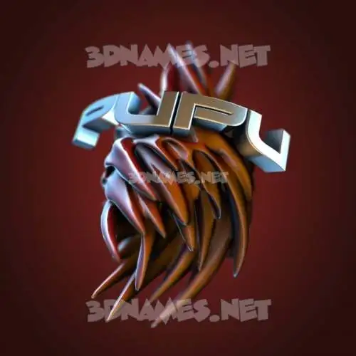 pupu in Red Twisted style - 3D name wallpaper pupu in Red Twisted style - 3D name wallpaper