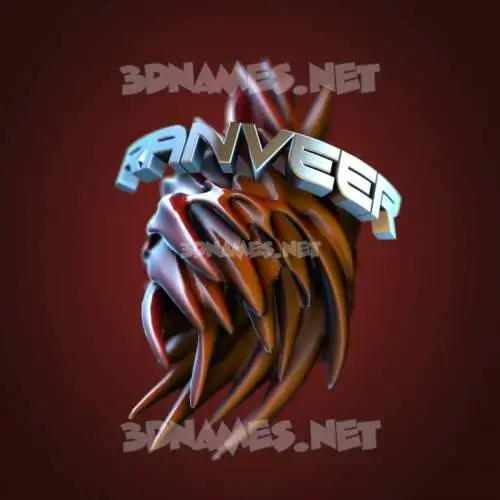ranveer in Red Twisted style - 3D name wallpaper ranveer in Red Twisted style - 3D name wallpaper