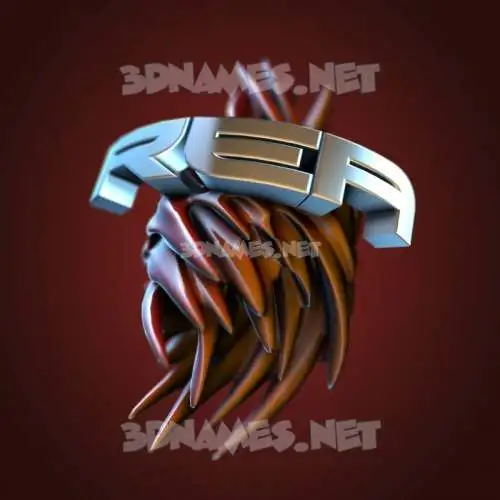 rea in Red Twisted style - 3D name wallpaper rea in Red Twisted style - 3D name wallpaper