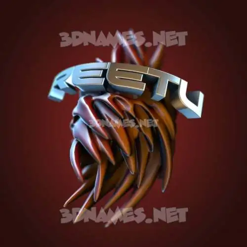 reetu in Red Twisted style - 3D name wallpaper