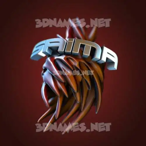 saima in Red Twisted style - 3D name wallpaper saima in Red Twisted style - 3D name wallpaper