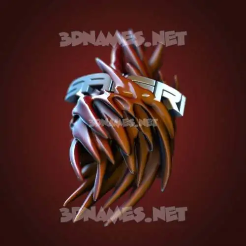 saisri in Red Twisted style - 3D name wallpaper
