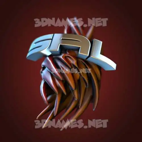 sal in Red Twisted style - 3D name wallpaper sal in Red Twisted style - 3D name wallpaper