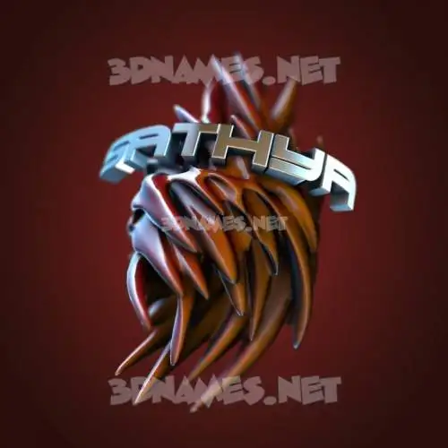 sathya in Red Twisted style - 3D name wallpaper sathya in Red Twisted style - 3D name wallpaper