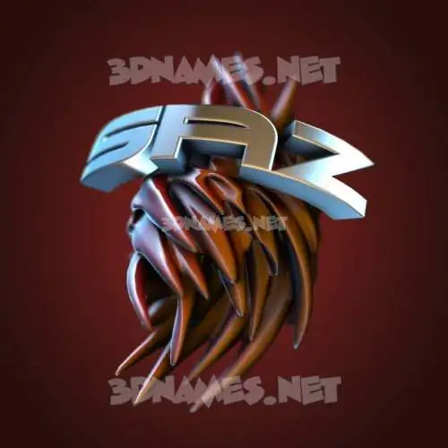 saz in Red Twisted style - 3D name wallpaper saz in Red Twisted style - 3D name wallpaper