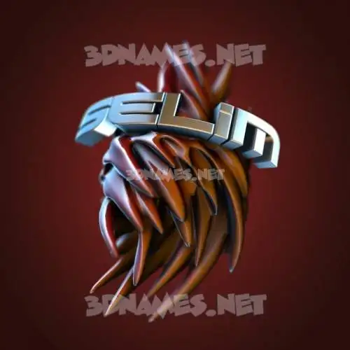 selim in Red Twisted style - 3D name wallpaper selim in Red Twisted style - 3D name wallpaper