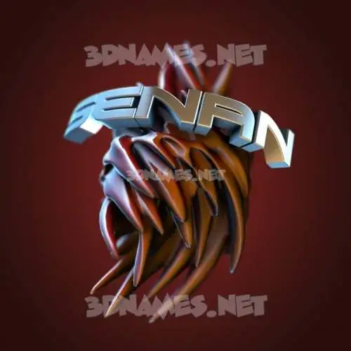 senan in Red Twisted style - 3D name wallpaper senan in Red Twisted style - 3D name wallpaper
