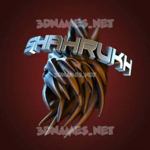 shahrukh in Red Twisted style - 3D name wallpaper shahrukh in Red Twisted style - 3D name wallpaper