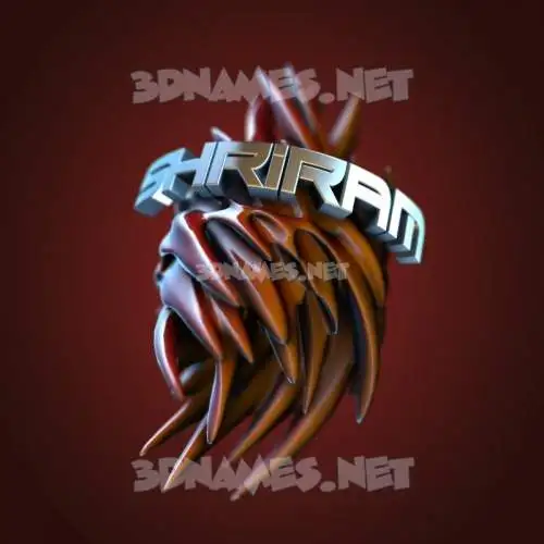 shriram in Red Twisted style - 3D name wallpaper shriram in Red Twisted style - 3D name wallpaper