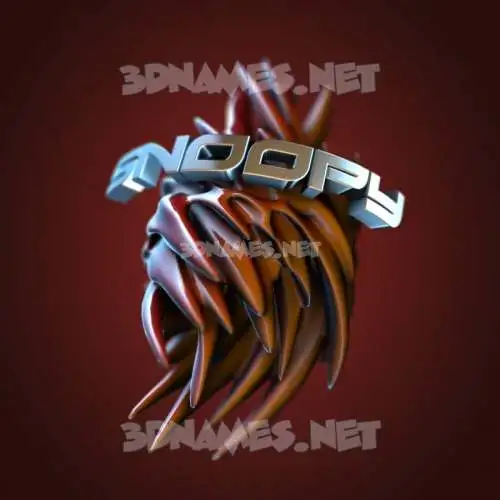 snoopy in Red Twisted style - 3D name wallpaper snoopy in Red Twisted style - 3D name wallpaper