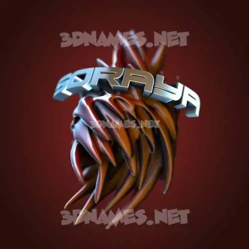 soraya in Red Twisted style - 3D name wallpaper soraya in Red Twisted style - 3D name wallpaper