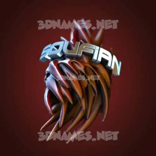 soufian in Red Twisted style - 3D name wallpaper soufian in Red Twisted style - 3D name wallpaper
